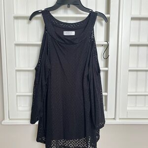 Bailey 44 Black Textured Top